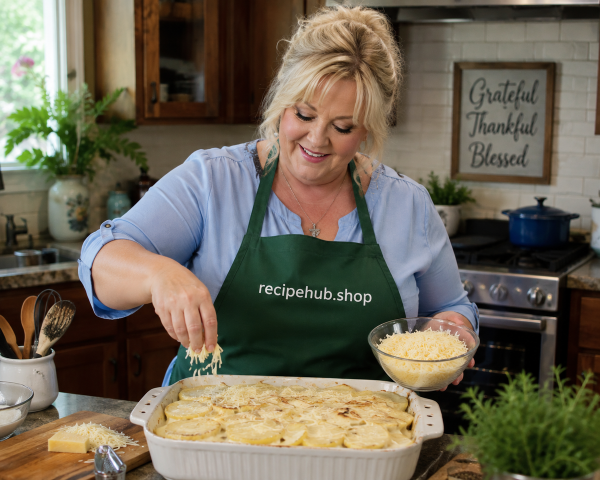Garlic Potatoes Au Gratin & Roasted Potato Recipes