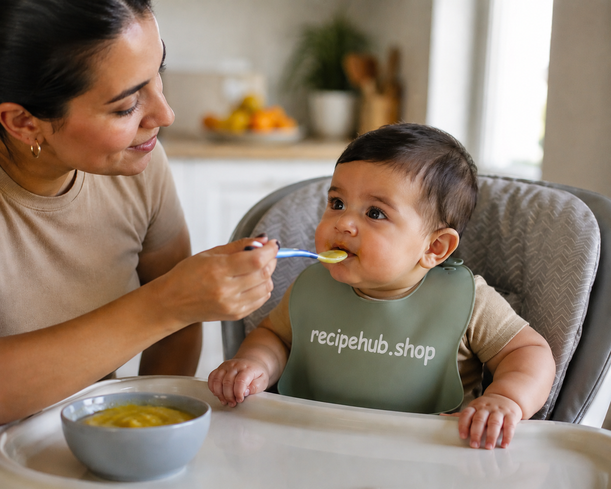 Baby Food Puree Banana Oat and Pea Carrot Apple