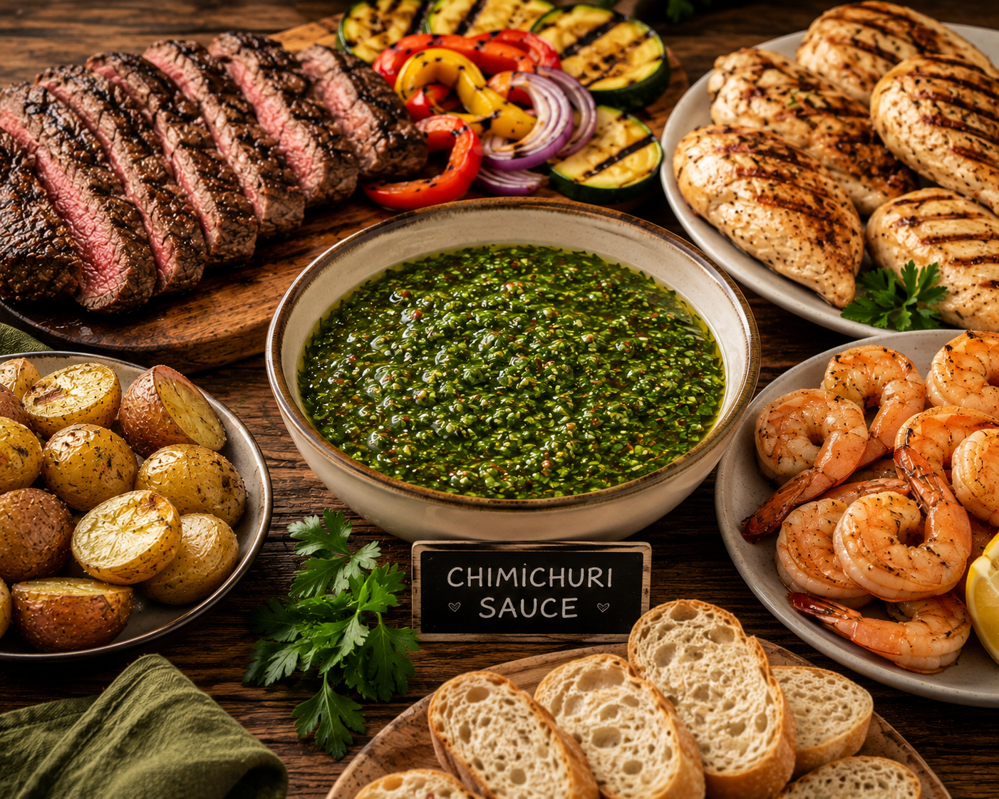 Avocado Lime and Chimichurri Sauce Recipes