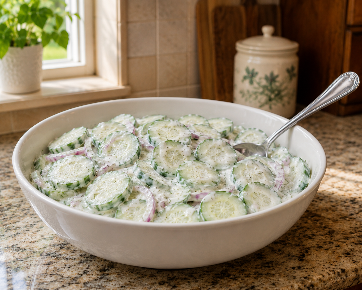 Cucumber Salad Recipes under 200 Calories