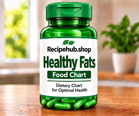 Healthy Fats Food Chart