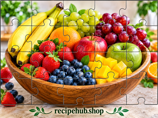 Interactive Puzzle Bowl of Fruit Free with purchase click for more details