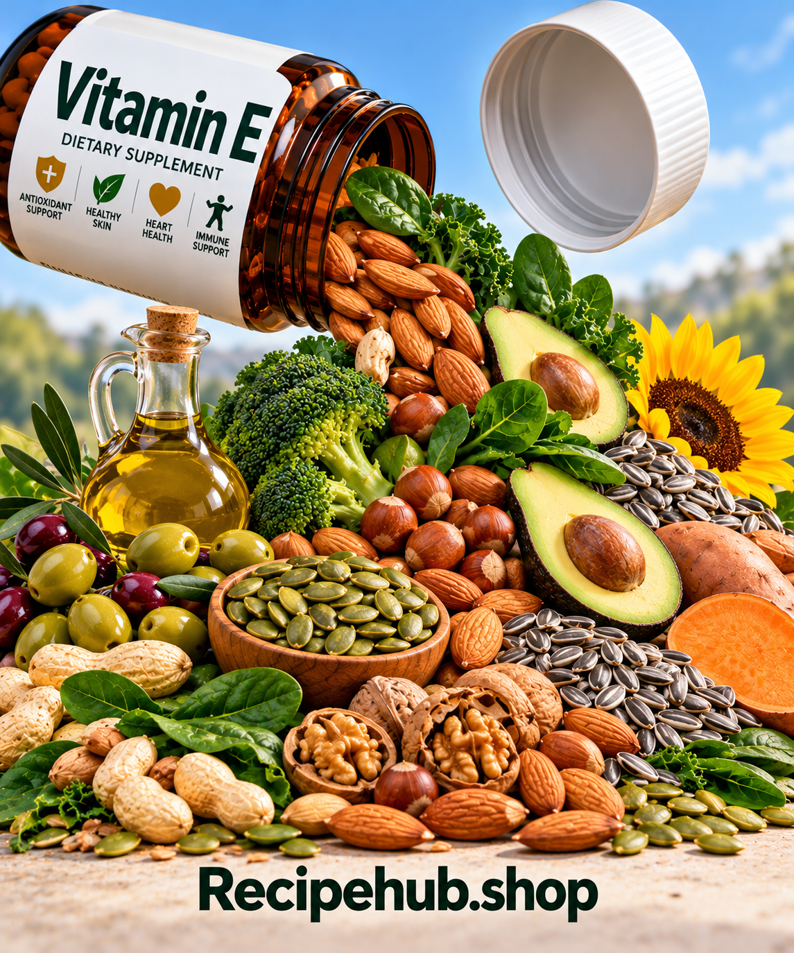 Vitamin E Food Chart