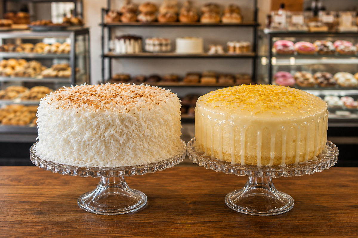 Coconut Dream Cake & Lemon Zest Cake Recipes