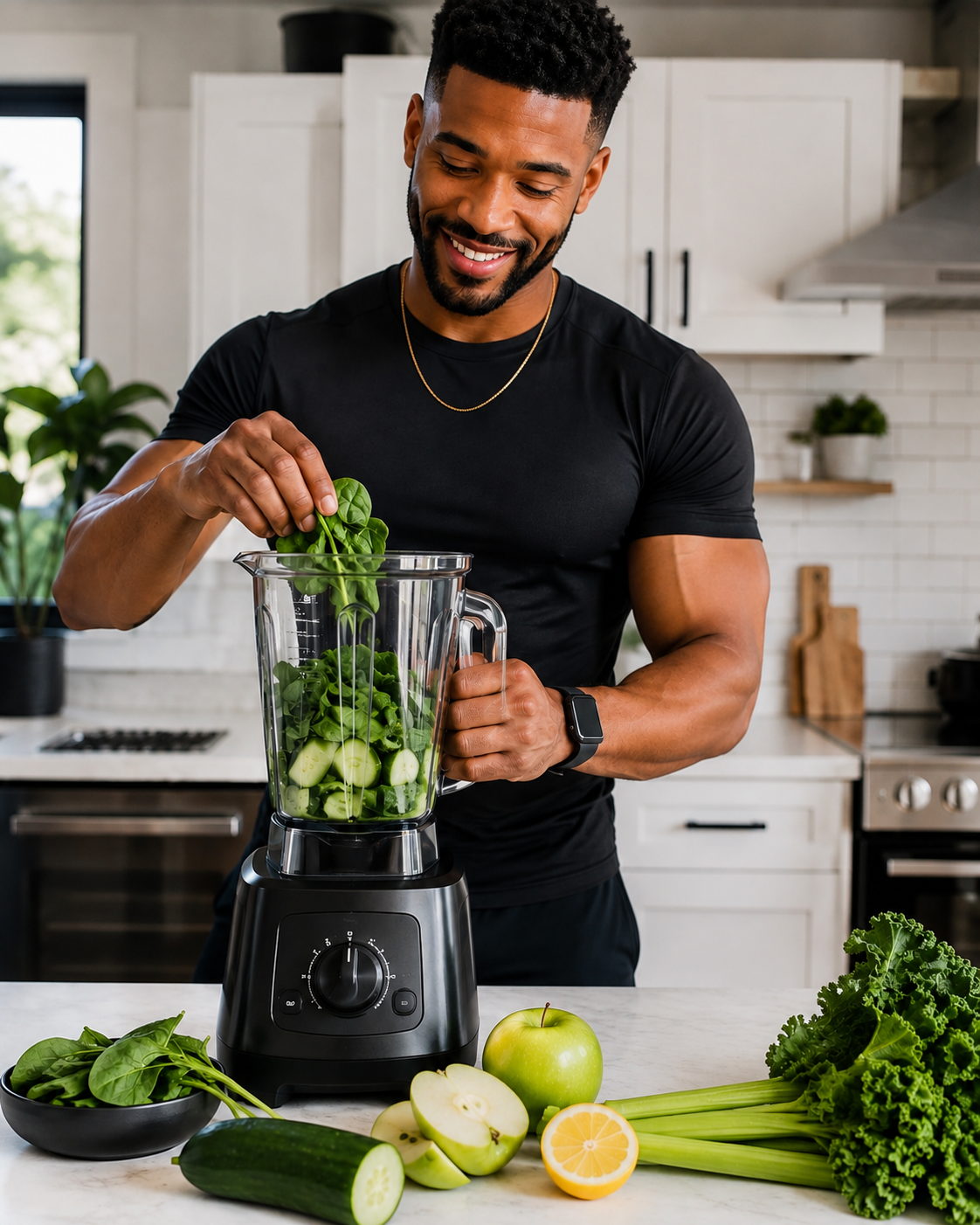 Protein Green Smoothies under 300 Calories