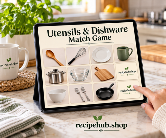 Interactive Match Game feat. Kitchenware Get this Game Free! Click for details