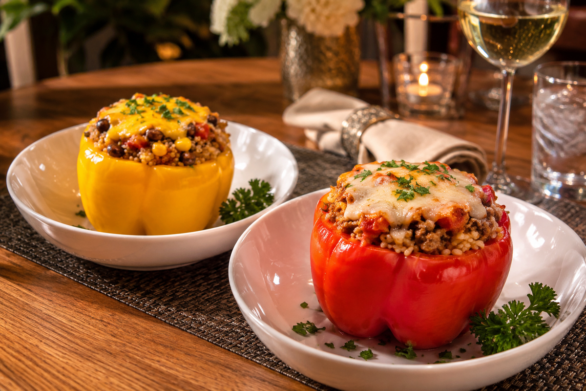 Meals for One Stuffed Bell Pepper Recipes