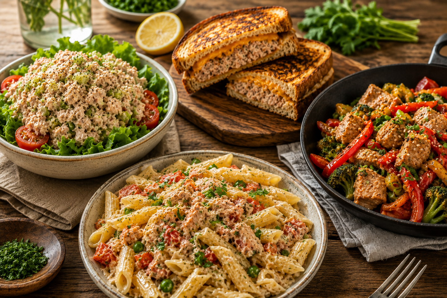 5-Day Budget Meal Planner Featuring Tuna — Under $35