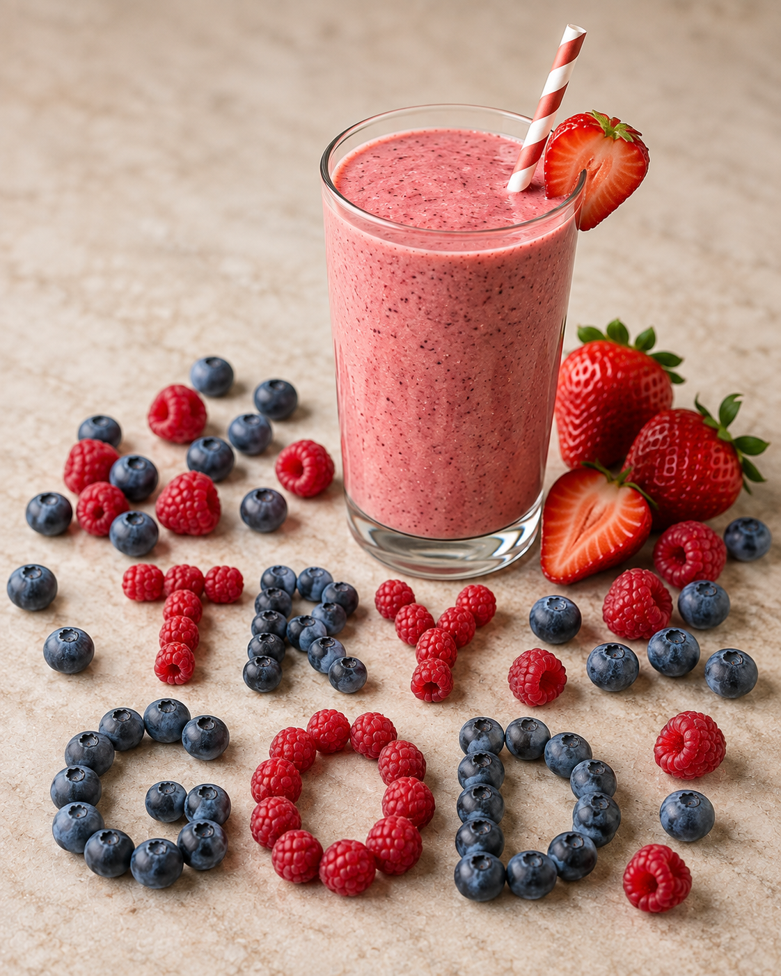 Very Berry Smoothies under 300 calories